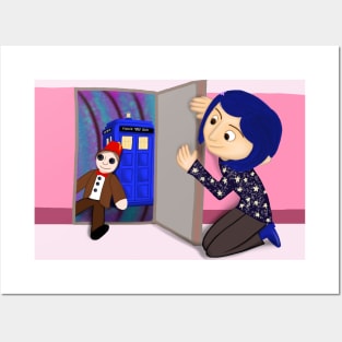 Coraline finds The Raggedy Man Posters and Art